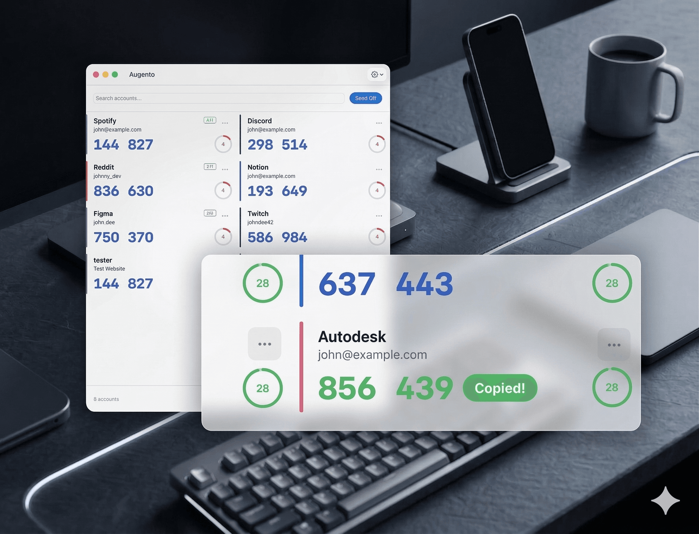 Augento right where you need it